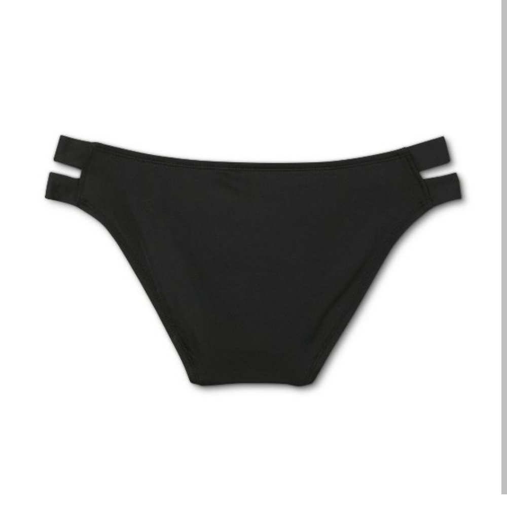 Women's Double Tab Medium Coverage Hipster Bikini Bottom - Kona Sol - Picture 5 of 7